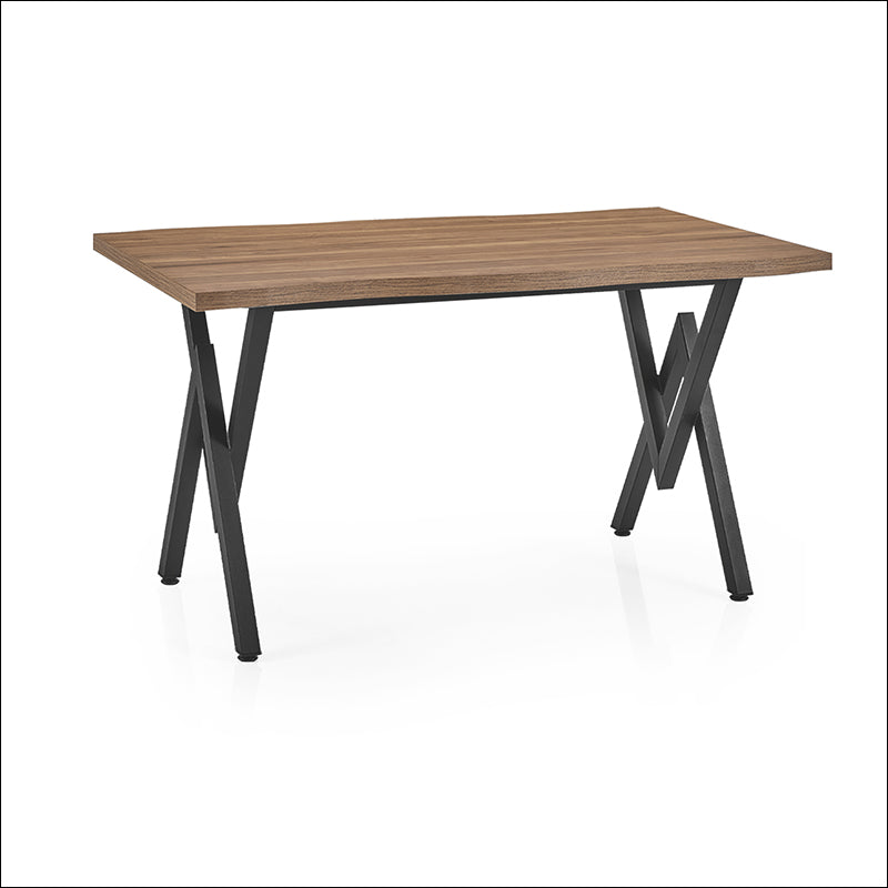 770-004 Trpezarijski sto Verona Furnirani MDF/Crne noge 1400x800x750 mm