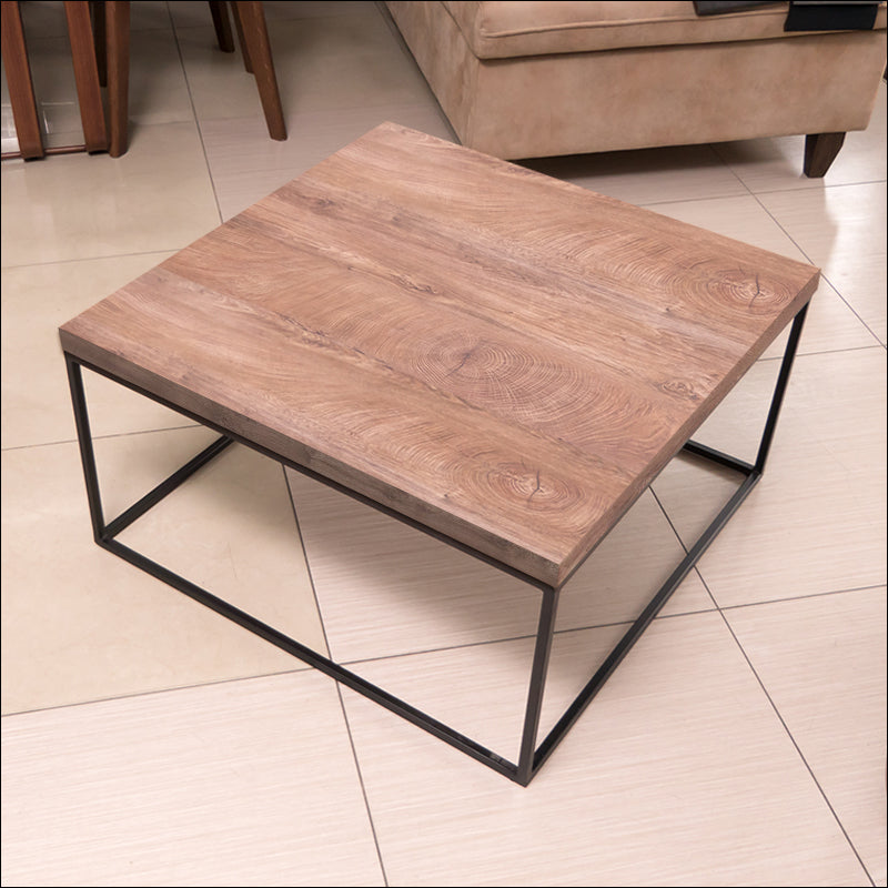 Klub sto Forest Oak Endgrain Cognac