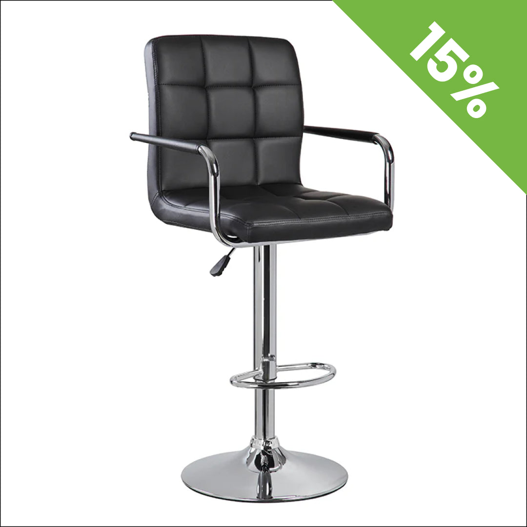 Barska stolica 5012F Crna 540x530x870 (1080) mm