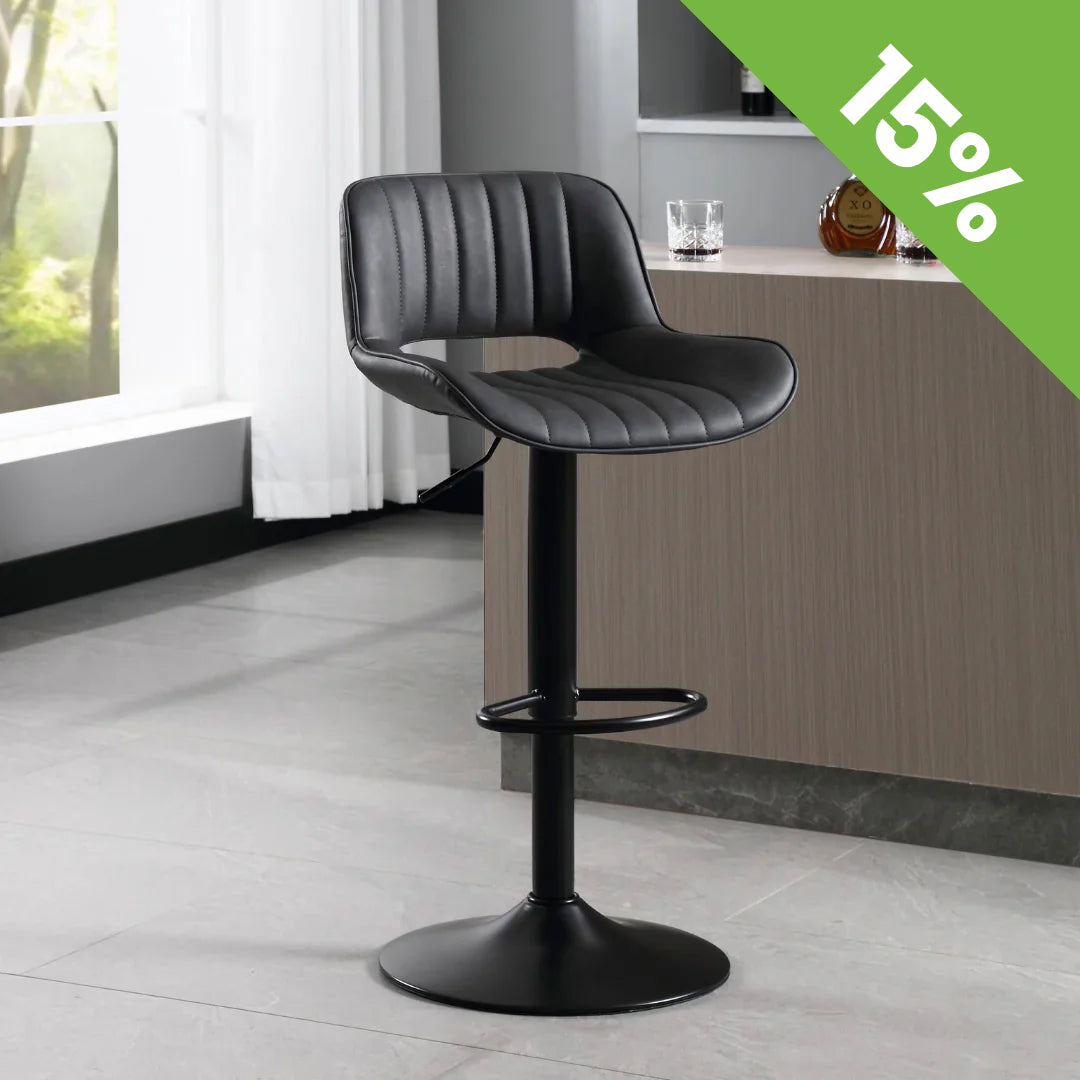 Barska stolica 620172 Tamno siva/crna metalna baza 480x490x840(1050)mm