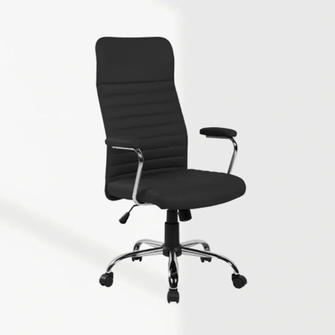 Kancelarijska fotelja 8243H Crna 615x595x1085(1185) mm