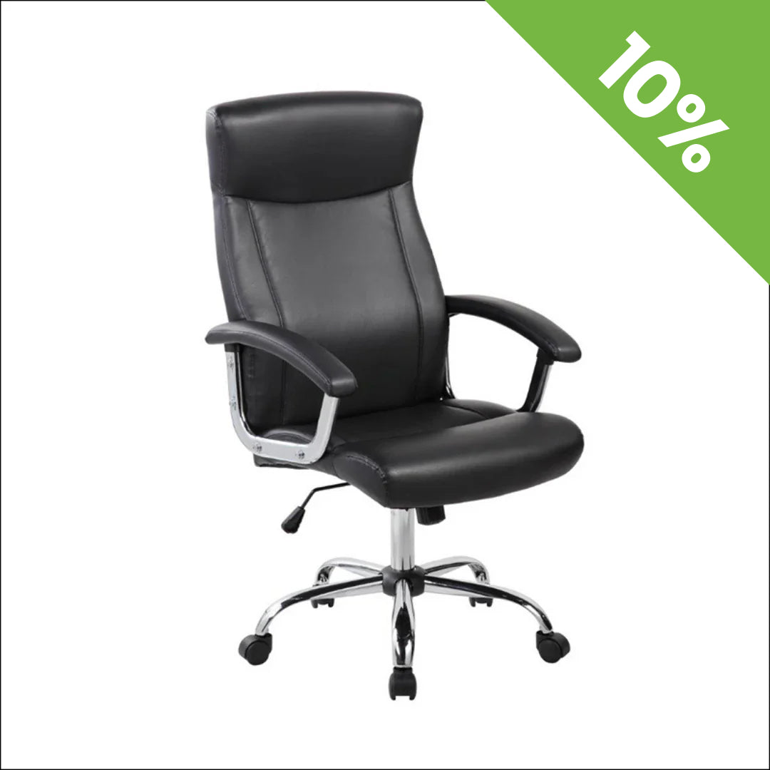 Kancelarijska fotelja 9343H Crna 640x670x1130(1230) mm