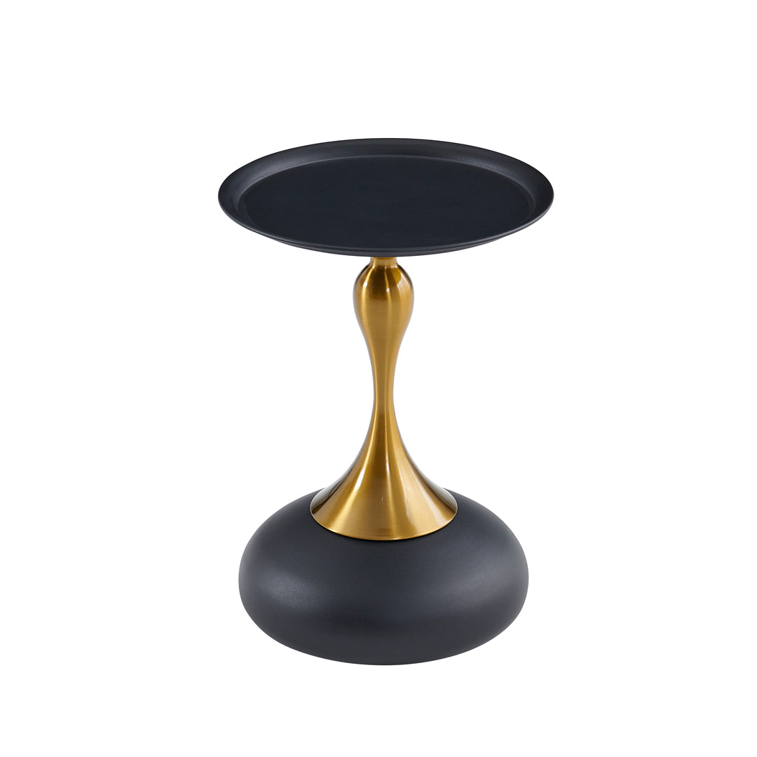 Klub sto 6170 Crni/Zlatni stub fi 39x530mm