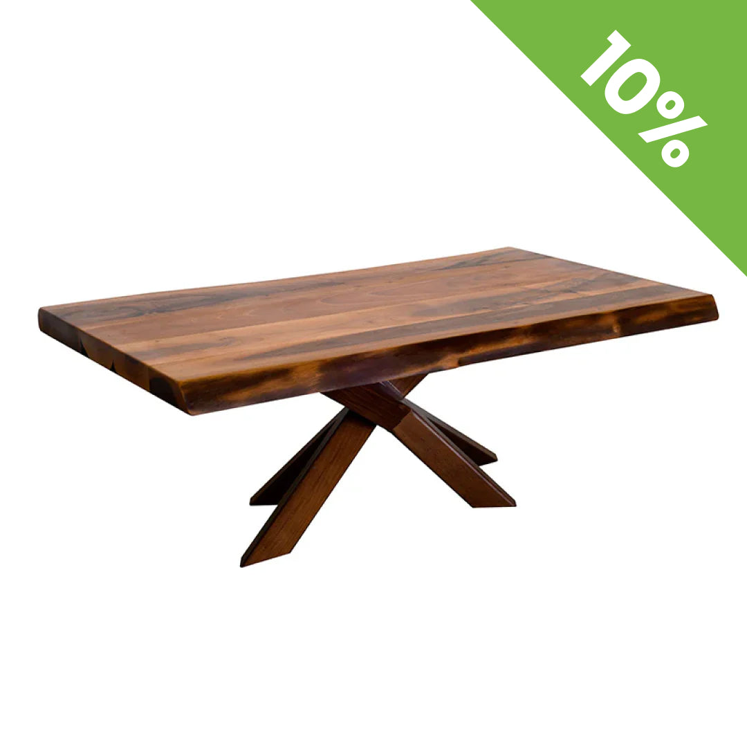 Klub sto Lignum Orah Masiv,1200x800 mm