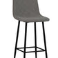 Barska stolica BC812 Siva/Noge crne mat 485x405x1100 mm