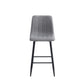 Barska stolica BC 1723 Siva/Crne metalne noge 430x360x660/990mm