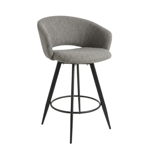 Barska stolica Coco Zelena/Crne noge 550x440x960mm