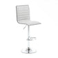 Barska stolica 033 Bela /Hrom metalna baza 400x480x940(1150) mm