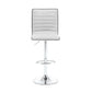 Barska stolica 033 Bela /Hrom metalna baza 400x480x940(1150) mm