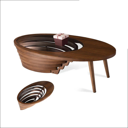 Klub sto Damla Tamni orah, 1300x700x400 mm