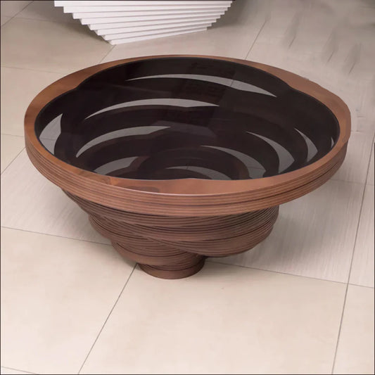 Klub sto Lara Tamni Orah, 900x900x420 mm