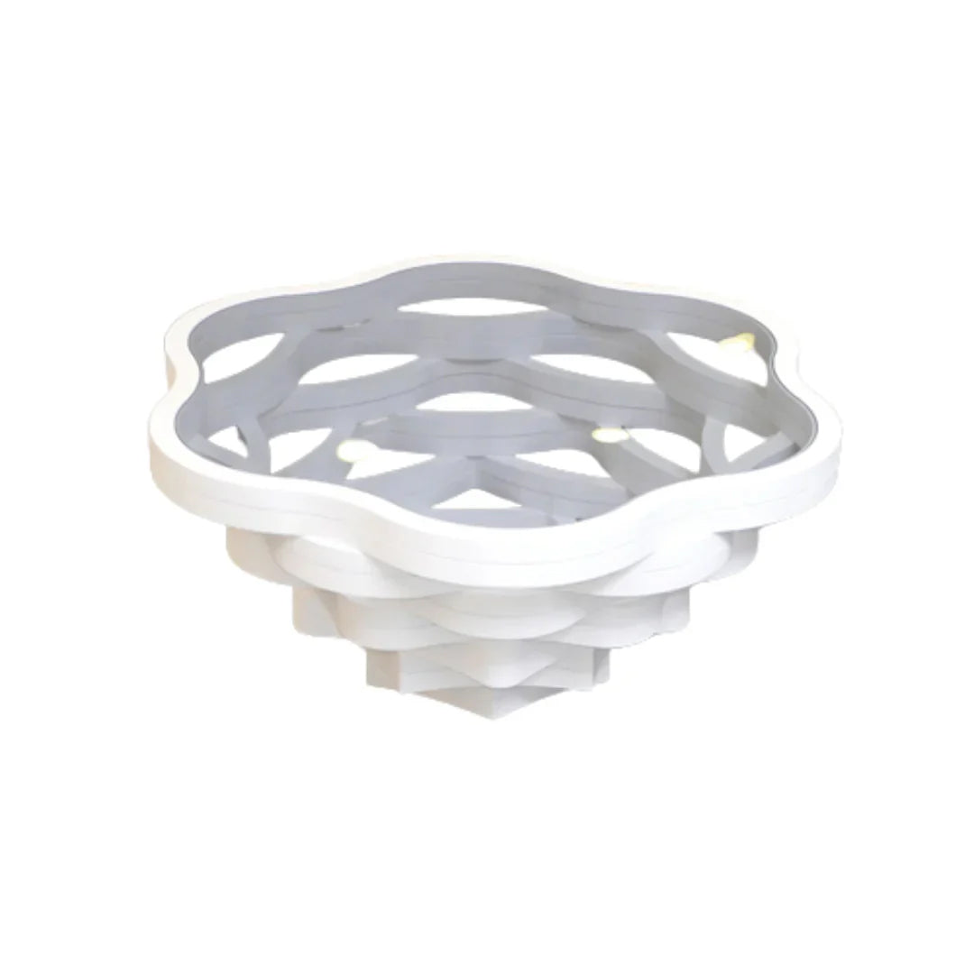 Klub sto Papaja Beli, 956x420 mm