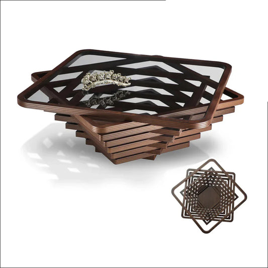 Klub sto Sardinia Tamni orah, 1012x1012x390 mm