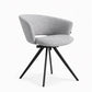 Trpezarijska stolica Coco Siva-Crne noge 660x620x820mm