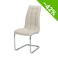Trpezarijska stolica Odesa Krem/Noge hrom 590x430x1040mm