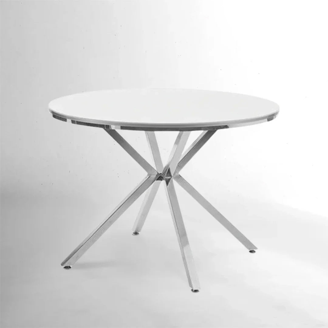 Trpezarijski sto Zenit MDF Beli visoki sjaj 1100x780 mm