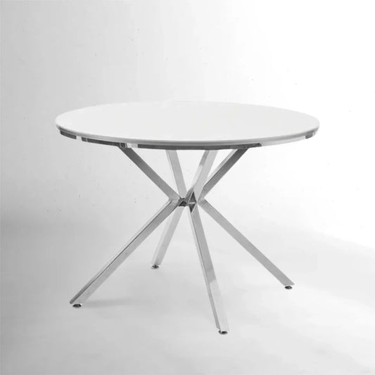 Trpezarijski sto Zenit MDF Beli visoki sjaj 1100x780 mm